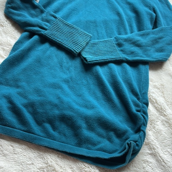 Calvin Klein Blue Collared Shirt FLAWED Size Medium - Picture 4 of 12